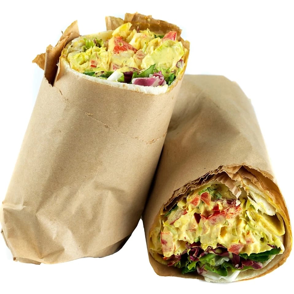 Wrap Curryröra Catering ICA Supermarket Brommaplan